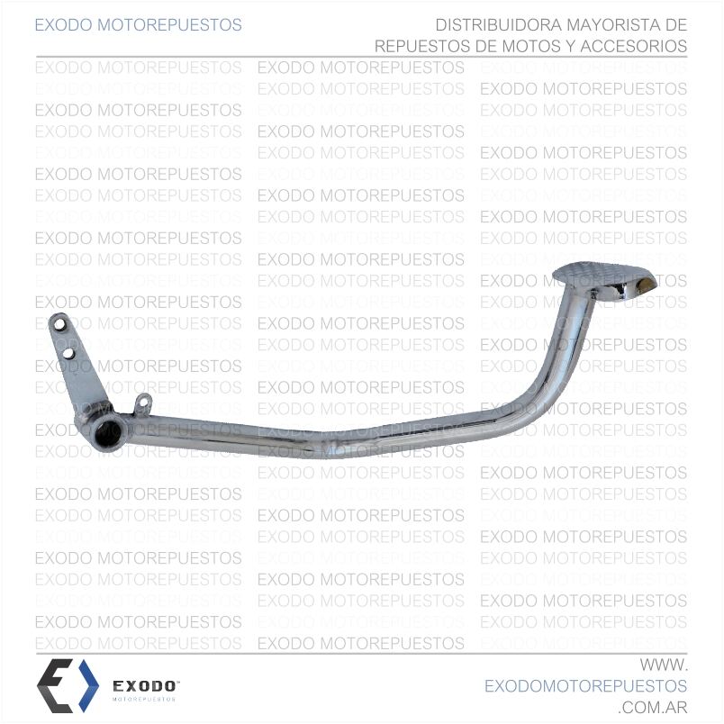 PEDAL DE FRENO YAMAHA CRYPTON "Cromado" **