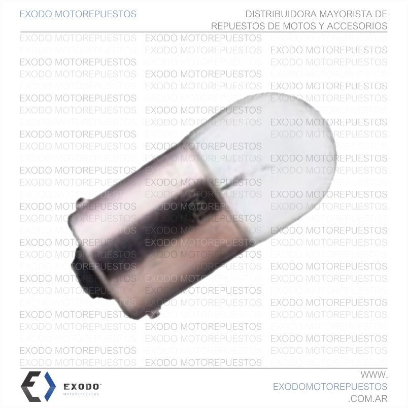 LAMPARA 12V 5W con culote *