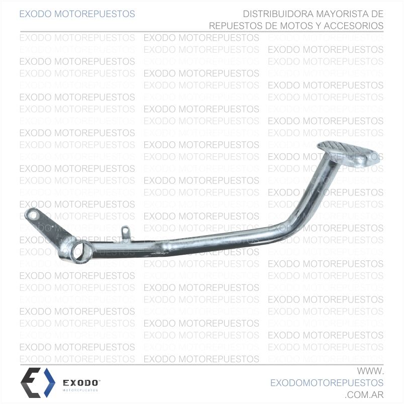PEDAL DE FRENO ZANELLA RX150 / HONDA STORM "Cromado" **