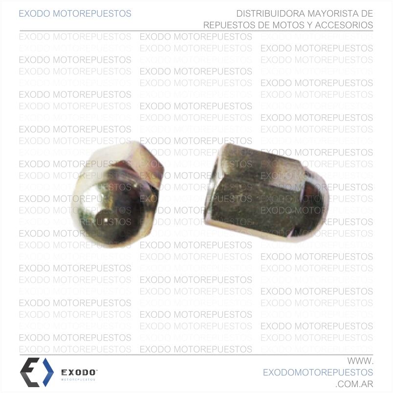 TUERCA CIEGA 8mm x 1.25mm **