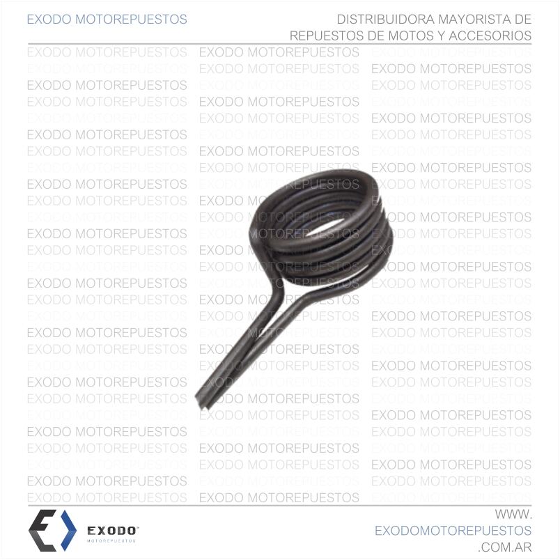 RESORTE EJE PALANCA DE CAMBIOS SMASH / TRIP / DL110 **