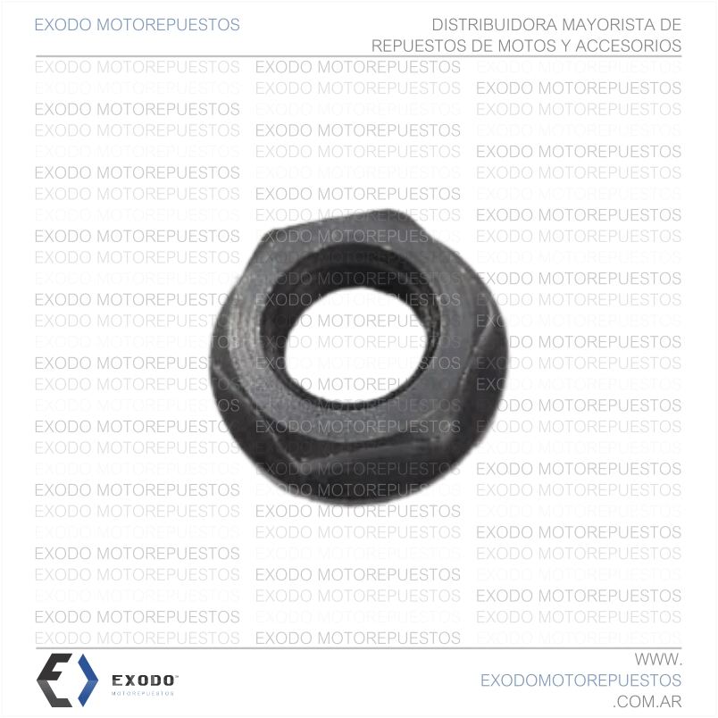 TUERCA PATADA ARRANQUE YBR / CIG. LADO EMBRAGÜE  NEW CRYPTON **