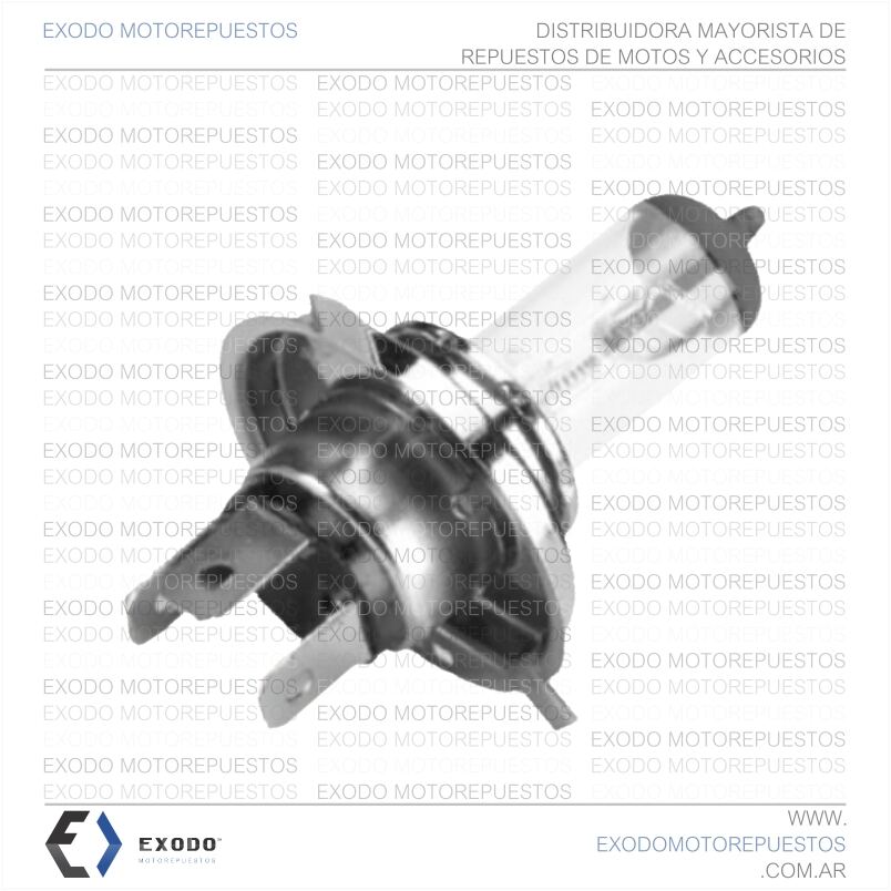 LAMPARA 12V 35/35 "H4" (P43T)**