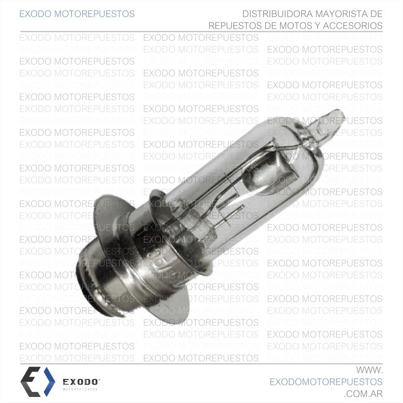 LAMPARA 12v 35/35w M5 "Platillo" (P15d) **