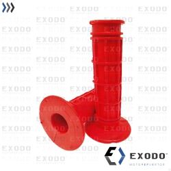PUÑO ENDURO DUAL GRIP ROJO (120mm) **
