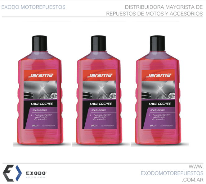 LAVA COCHES (shampoo) x 500cc