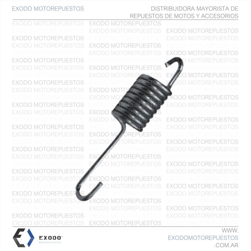 RESORTE PIE FRENO RX150 / SERIE II **