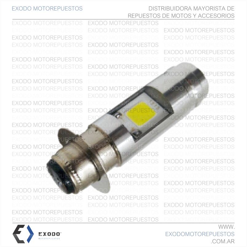 LAMPARA LED 12V P15D (PLATILLO) *