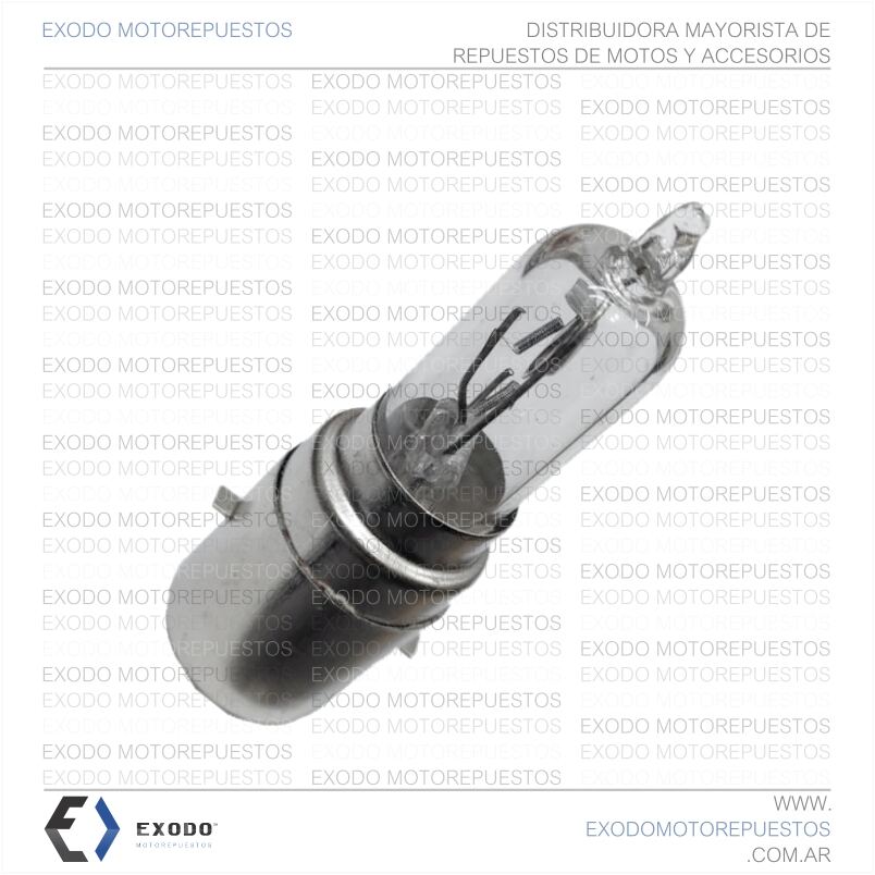 LAMPARA 12V 35/35 "Bosch" Halógena (BA20d)
