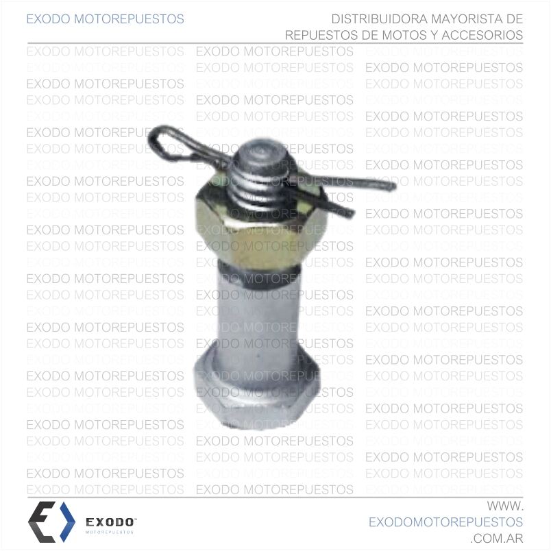 BULON CON TUERCA Y SEGURO CAMPANA DE FRENO **
