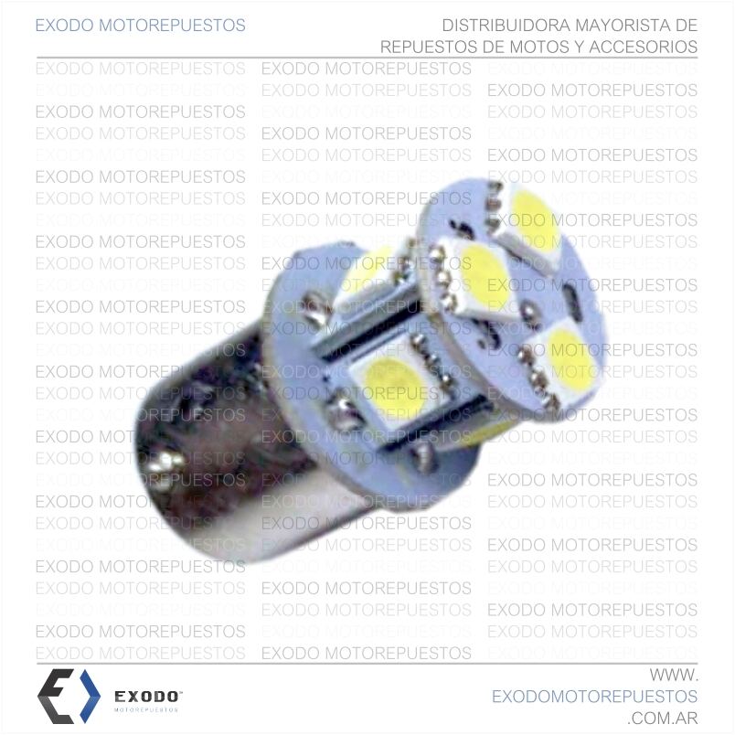 LED T20 8 SMD 1 POLO (Blanco) *