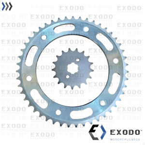 KIT CORONA Y PIÑON HONDA XR125 - 150 47T/17T (428)