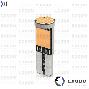 Imagen de LED T10 Multiled 900 Lummens (Ambar) *