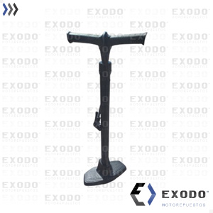 INFLADOR DE MANO (c/estribo y pico doble)