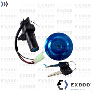 LLAVE DE CONTACTO YAMAHA YBR 125 (c/tapa)