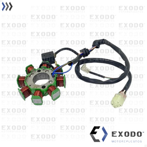 ESTATOR BAJAJ ROUSER 135 c/ Captor (8 Campos)