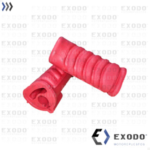 GOMA POSAPIE HONDA NEW WAVE "Roja" (Par)