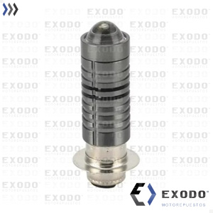 LAMPARA LED 12V P15D (PLATILLO) "LUPA" *