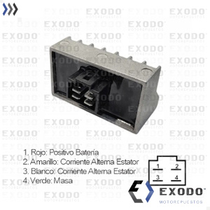 REGULADOR DE VOLTAJE CG150 New Titan / Storm 125 (2017)