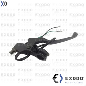 MANIJA DE FRENO ZANELLA RX150 (c/ soporte) "Zapata" *