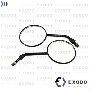 ESPEJO REDONDO HONDA BIZ125 - XR125L - BROSS - XR150L *