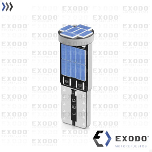 LED T10 Multiled 900 Lummens (Azul) *