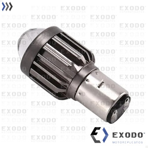 LAMPARA LED 12V BA20D (T/BOSCH) "LUPA" *