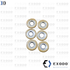 RODILLO (dado) VARIADOR  SUZUKI AN125  (17mm x 12mm x 6u.) *