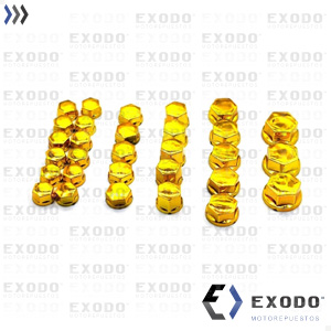 CUBRE TORNILLOS "DORADO" (30 Piezas)