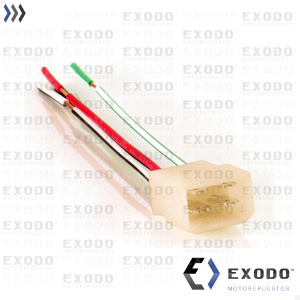 FICHA 4 VIAS Hembra (Llave de contacto)