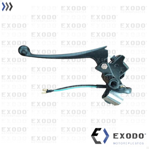 MANIJA DE FRENO (Tras.) MOTOMEL VX150 / SCOOTER (c/soporte) *