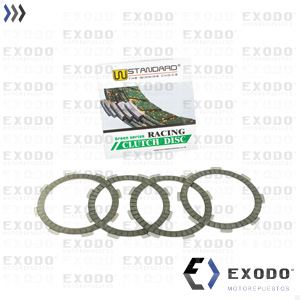 Imagen de DISCO EMBRAGUE GILERA SMASH 110 M/N  / BIZ (x4)