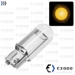 LED DE VIDRIO (Ambar) T10 *