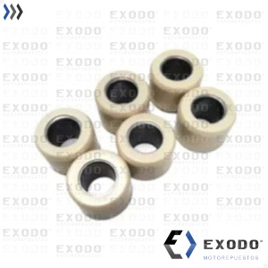 RODILLO (dado) VARIADOR  HONDA PCX 150 (20x17 - 14,5gr. x 6) *