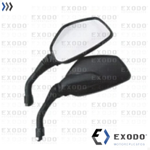 Imagen de ESPEJOS BAJAJ ROUSER 160 - NS 200 - DOMINAR (10mm) *