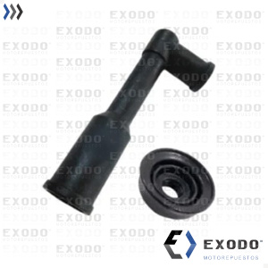 CAPUCHON BUJIA BAJA ROUSER NS 200 (Lado Derecho) *
