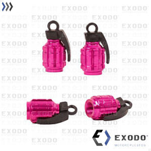 TAPA VALVULA PICO GRANADA (Fucsia) *