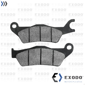 PASTILLA DE FRENO SUZUKI GIXXER 150 / HERO HUNK 150 Del. 