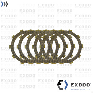 Imagen de DISCO EMBRAGUE HONDA XR 250 TORNADO / TWISTER (x6)