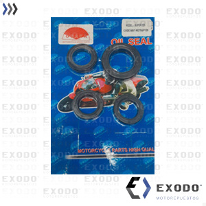 Imagen de JUEGO RETEN MOTOR GILERA SUPER 125 / MOTOMEL VX150 *
