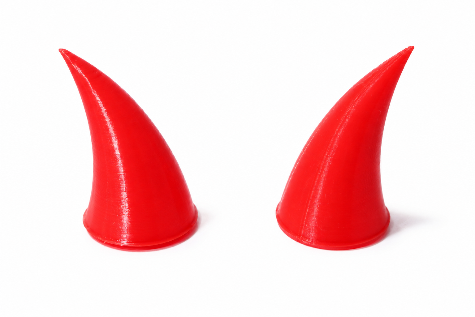 Imagen de CUERNITOS (P/ casco) Rojo **