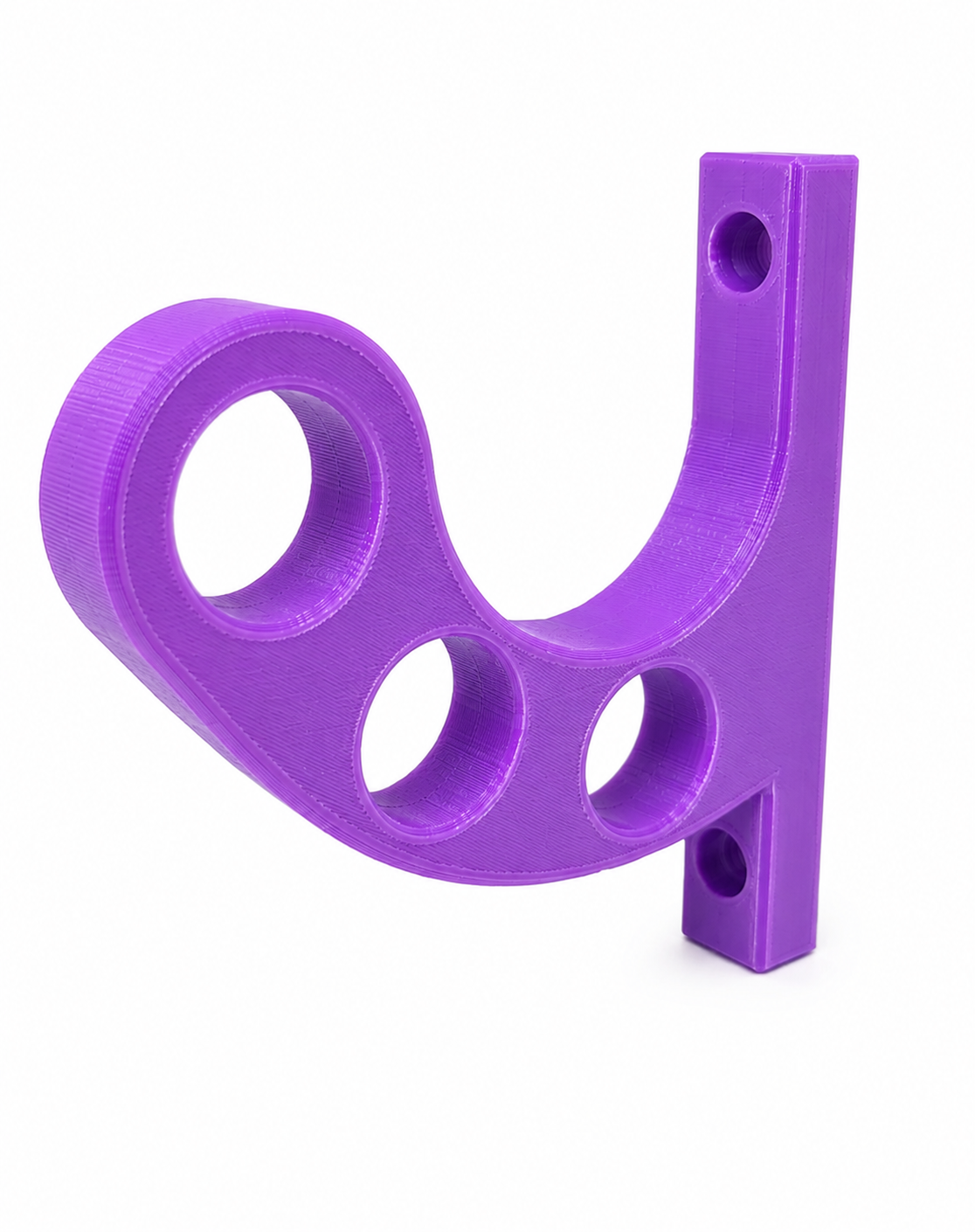 Imagen de SOPORTE CASCO c/tornillo Violeta **