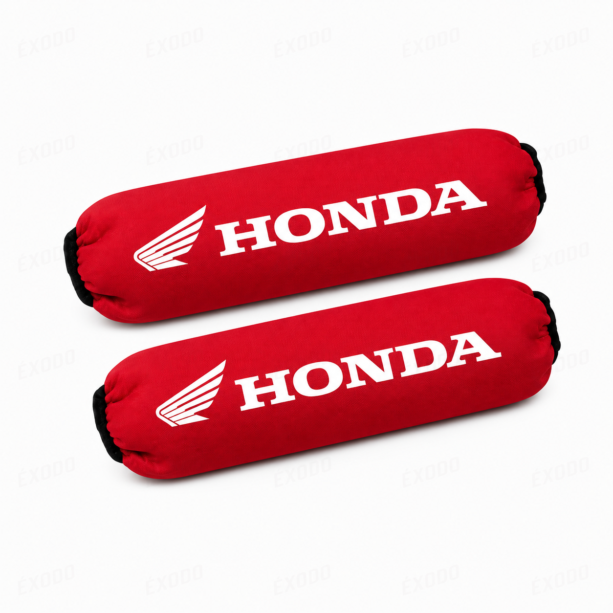 CUBRE AMORTIGUADOR HONDA (Rojo c/ Blanco) **