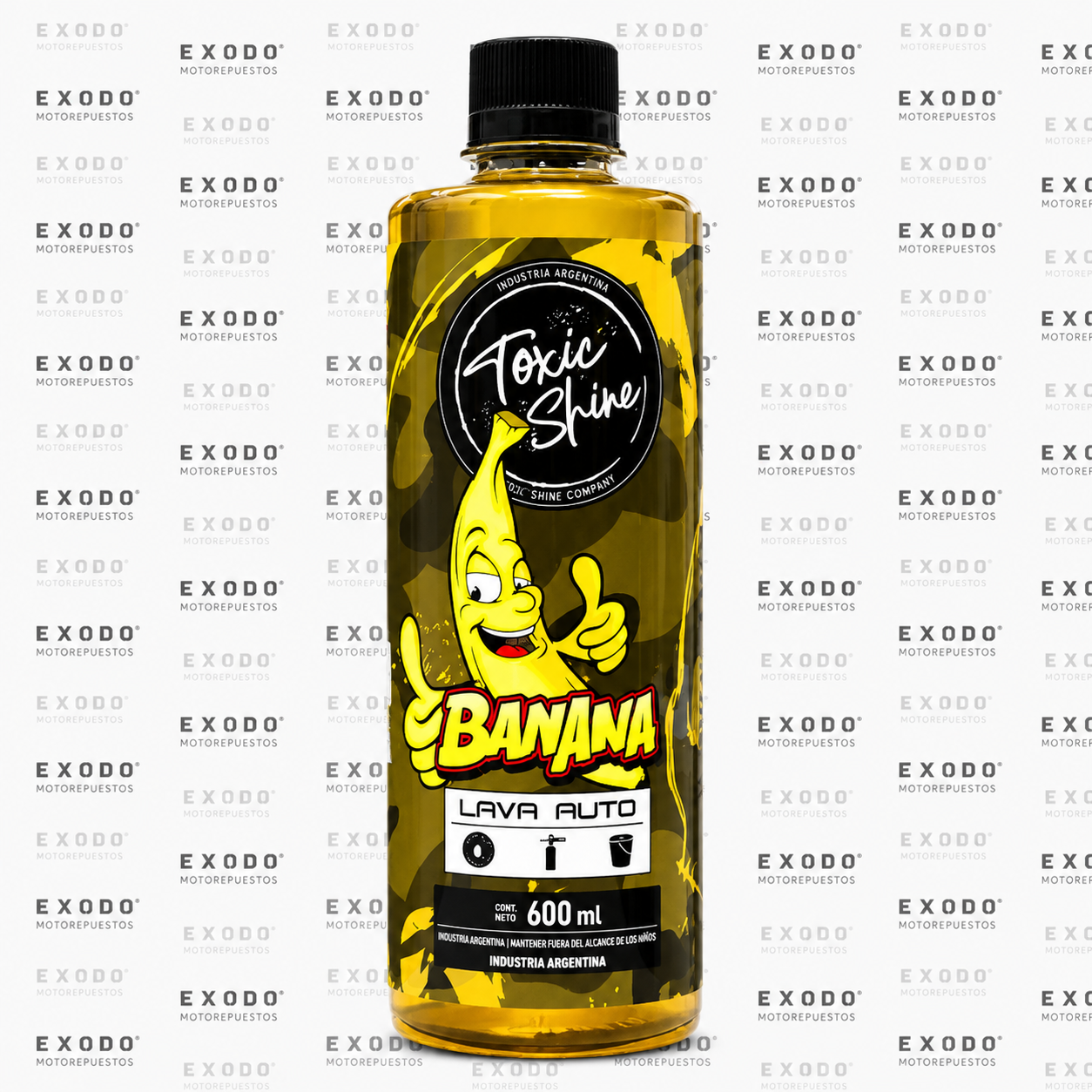 SHAMPOO BANANA 600 ml (Toxic Shine) **