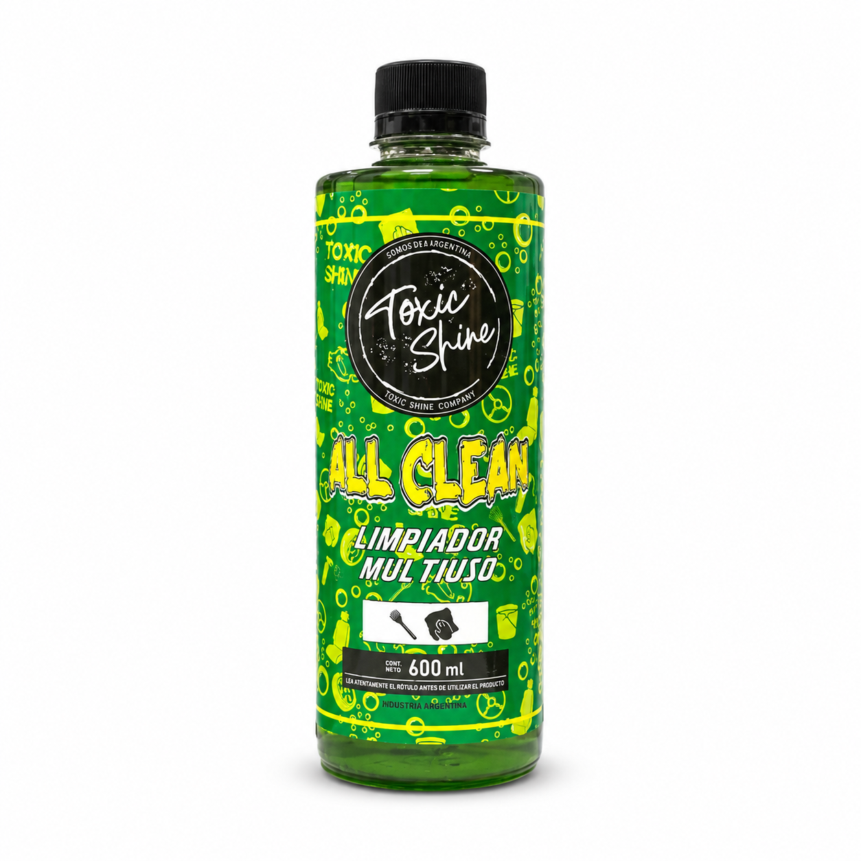 LIMPIADORES ALL CLEAN 600 ml + Gatillo (Toxic Shine) **