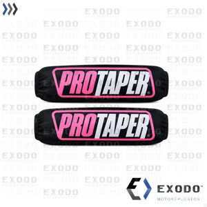 Imagen de CUBRE AMORTIGUADOR Protaper Negro c/Fucsia**