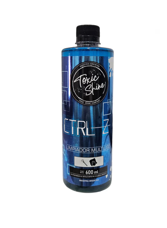 Imagen de LIMPIADOR CTRL Z 600 ml + Gatillo (Toxic Shine) **